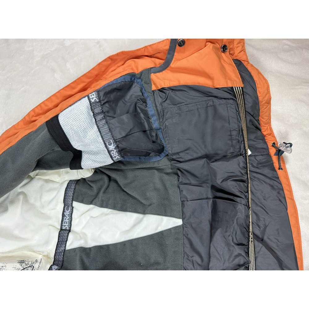 Vintage 80's-90's  SERAC Orange Ski Snow Jacket Women's MEDIUM - Picture 11 of 13